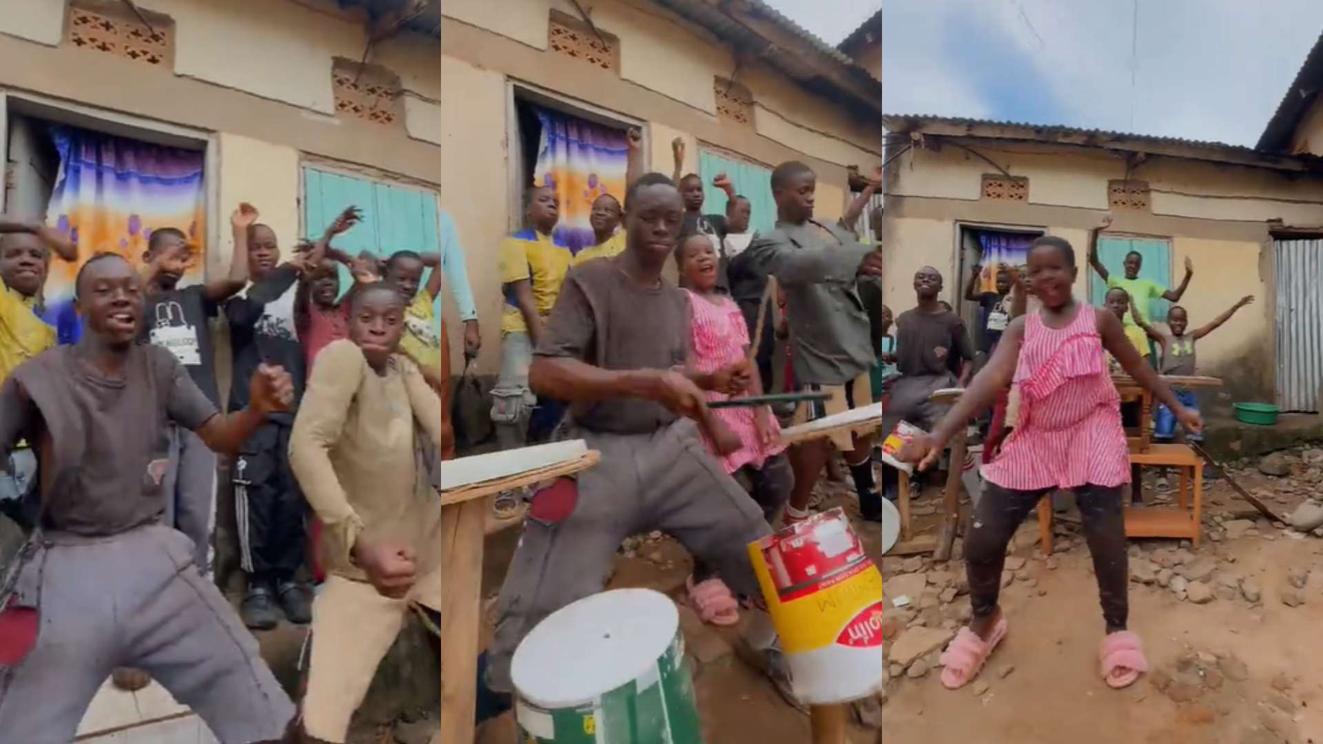 Jóvenes de Uganda se hacen virales en Honduras por bailes