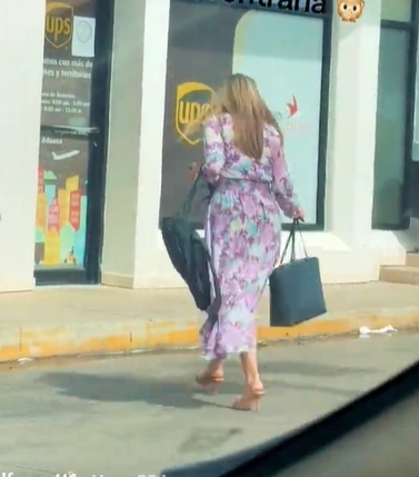 mujer elegante