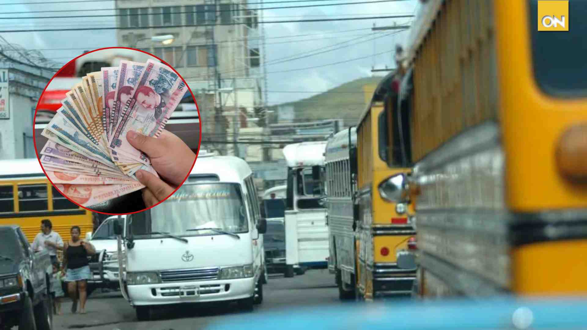 pasaje en la zona oriental de Honduras