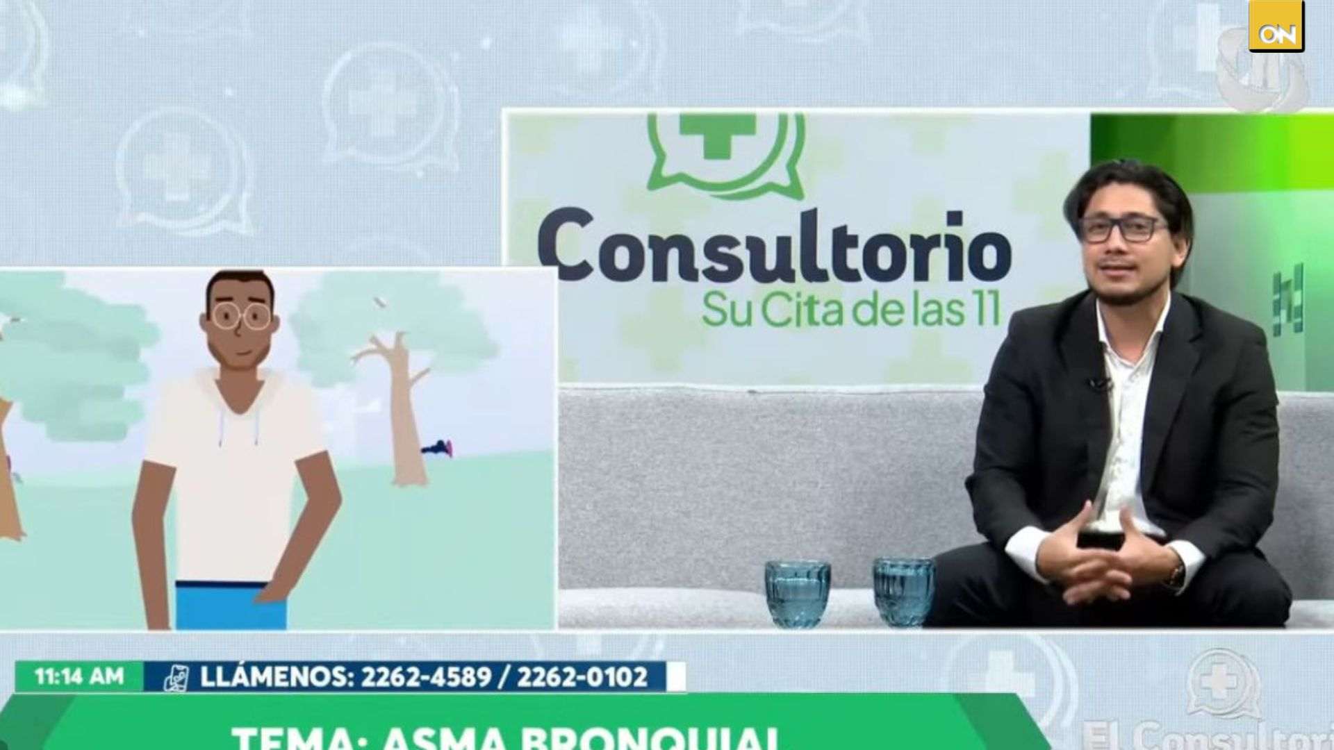 El Consultorio del Once: Especialista advierte que el asma bronquial es una enfermedad crónica sin cura, pero controlable