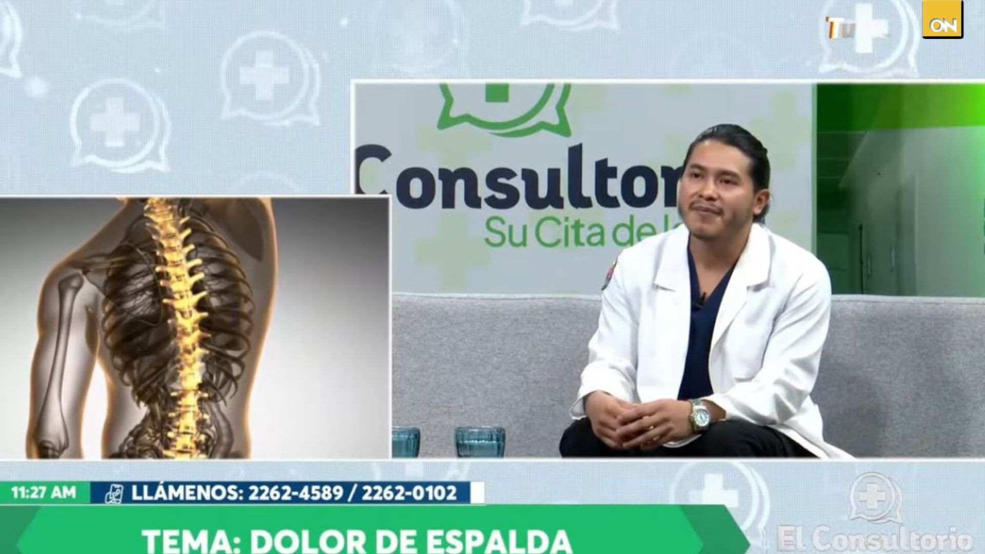 El Consultorio del Once: El dolor de espalda no es un problema común que no se debe ignorar de acuerdo al fisioterapeuta Jimmy