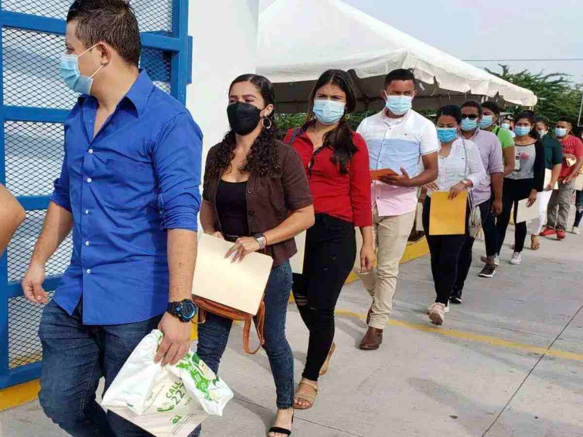 trabajadores por hora Honduras