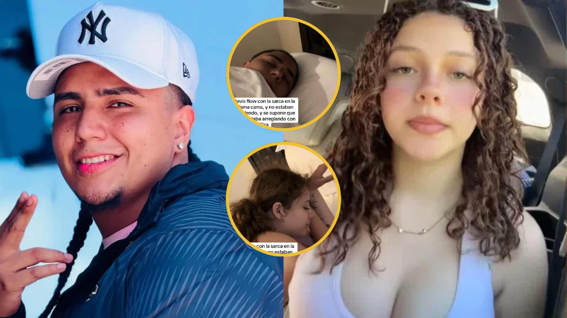 Revelan video de Davis Flow con la Sarca y genera polémica en redes Sociales