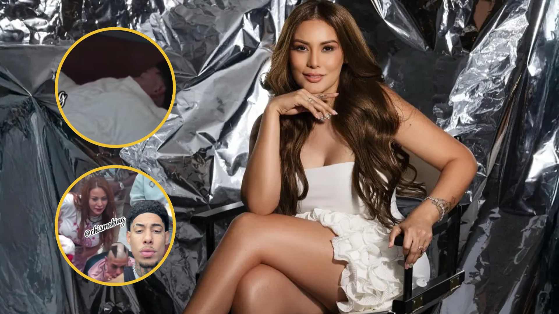¿Qué pasó bajo las sabanas? Revelan polémico video de Elsa Oseguera y el Sr. Jiménez en el reality