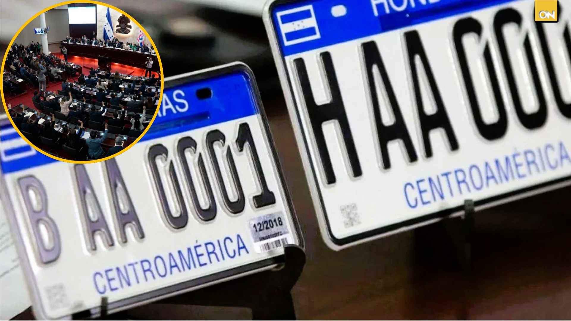 ¿Se resolverá el problema por falta de placas vehiculares Congreso Nacional nombra comisión especial para resolver crisis