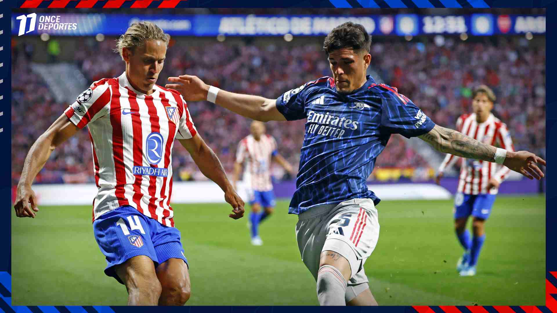 Atlético de Madrid Arsenal En Vivo Champions League UEFA Air Metropolitano Cholo Futbol Libre