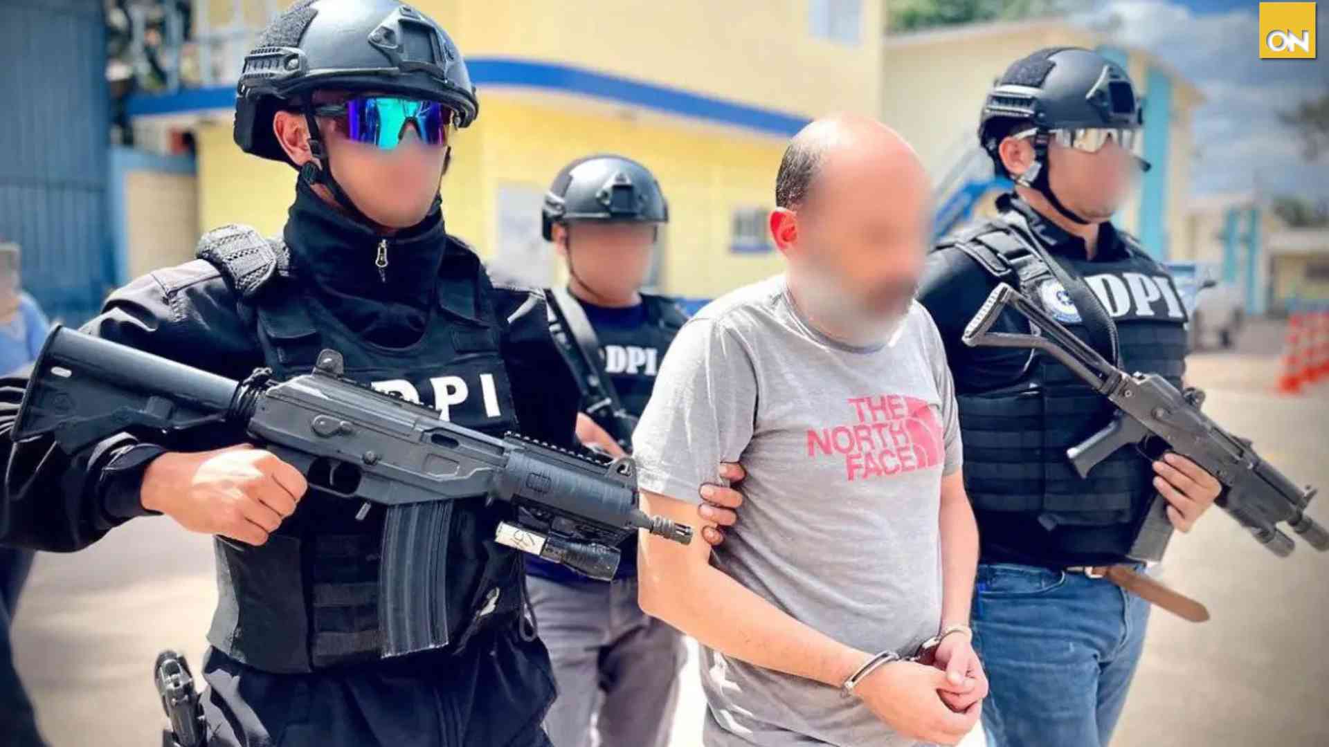 Capturan colombiano en Tegucigalpa