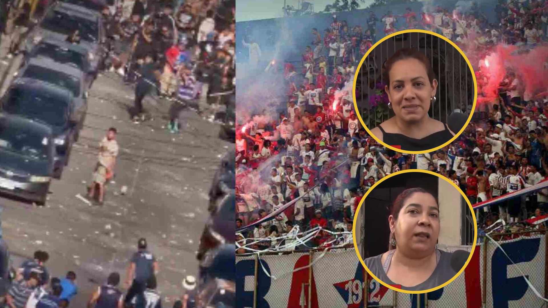 "¿Qué p....les pasa?": Vecinos exigen mayor seguridad a la Policía tras disturbios y daños en las afueras del Estadio Nacional