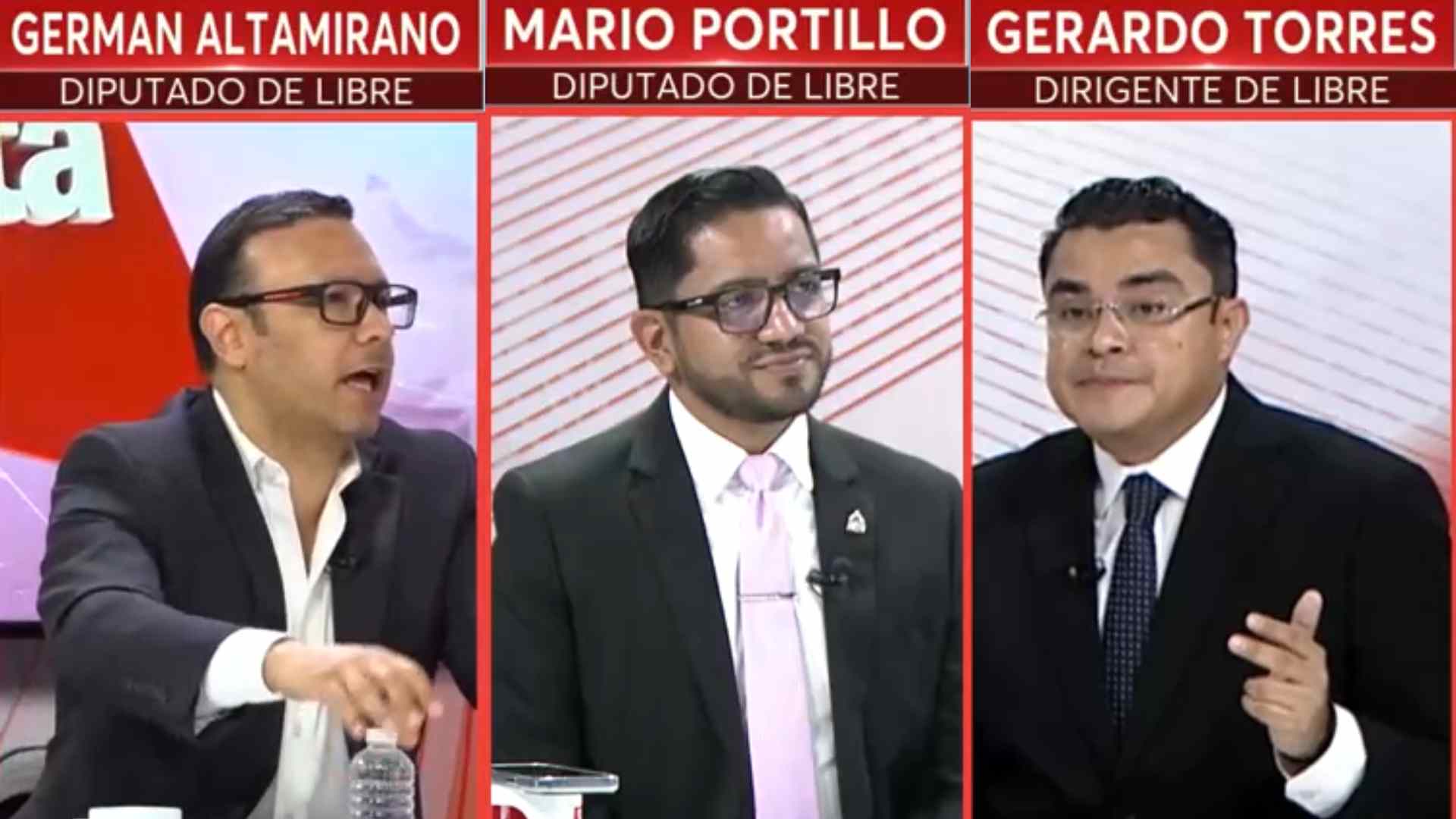 Fuego cruzado en Libre: Mario Portillo, German Altamirano y Gerardo Torres se sacan los trapitos al sol