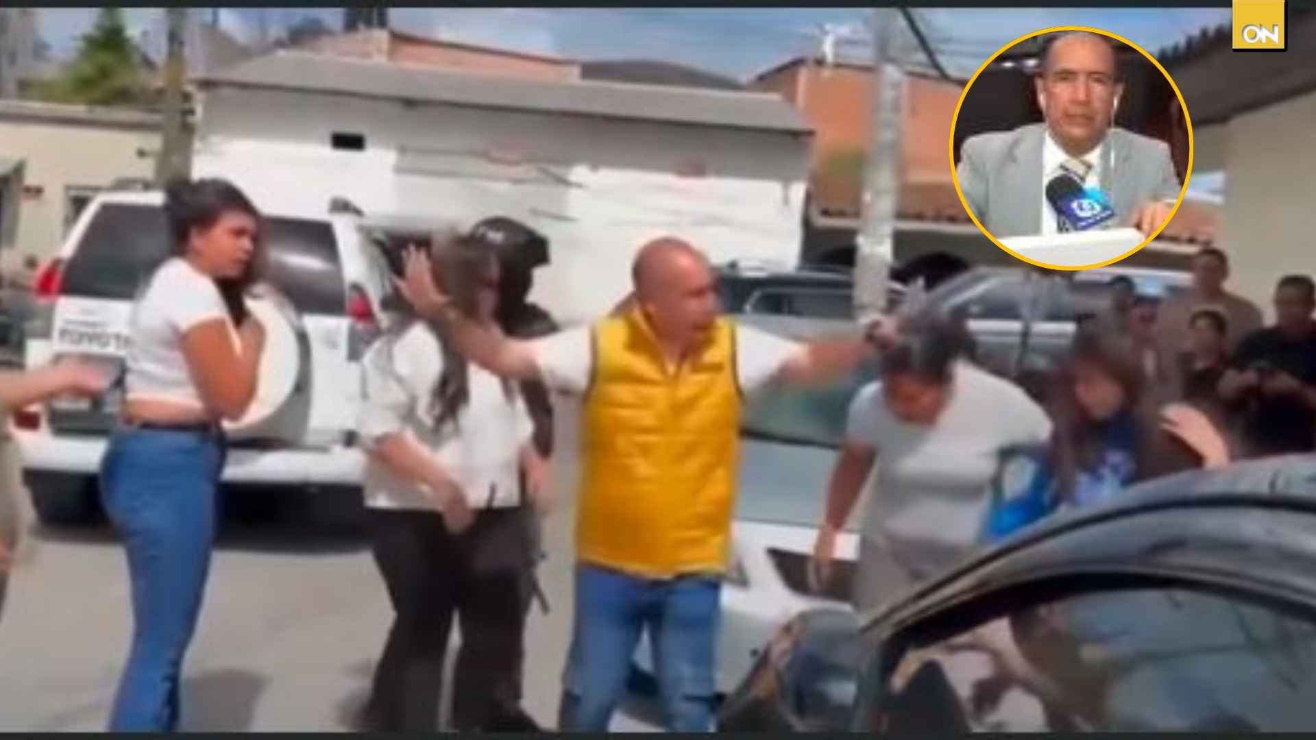 Godo pelea de mujeres Godofredo Fajardo explica como termino en medio de un conflicto entre capitalinas