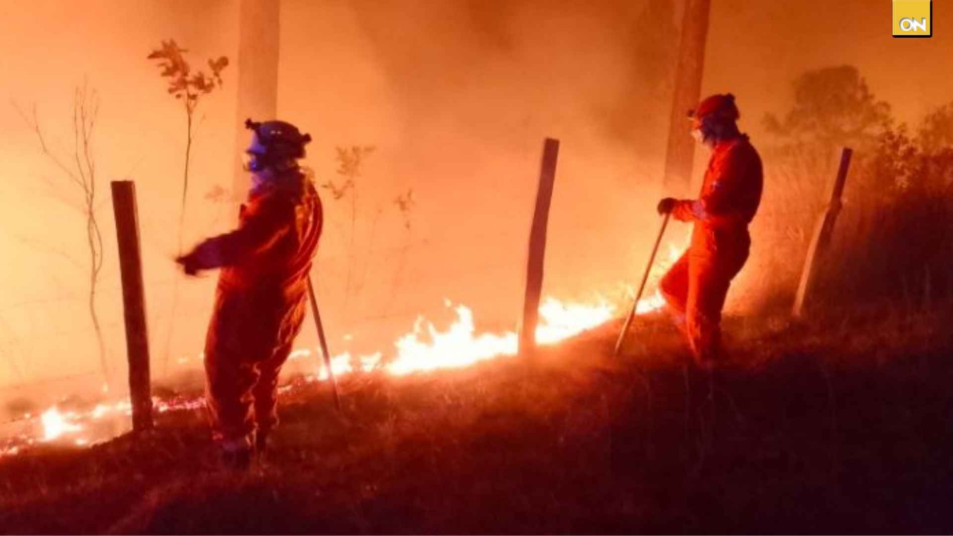 Incendio en La Montañita arrasa 260 hectáreas y sigue fuera de control