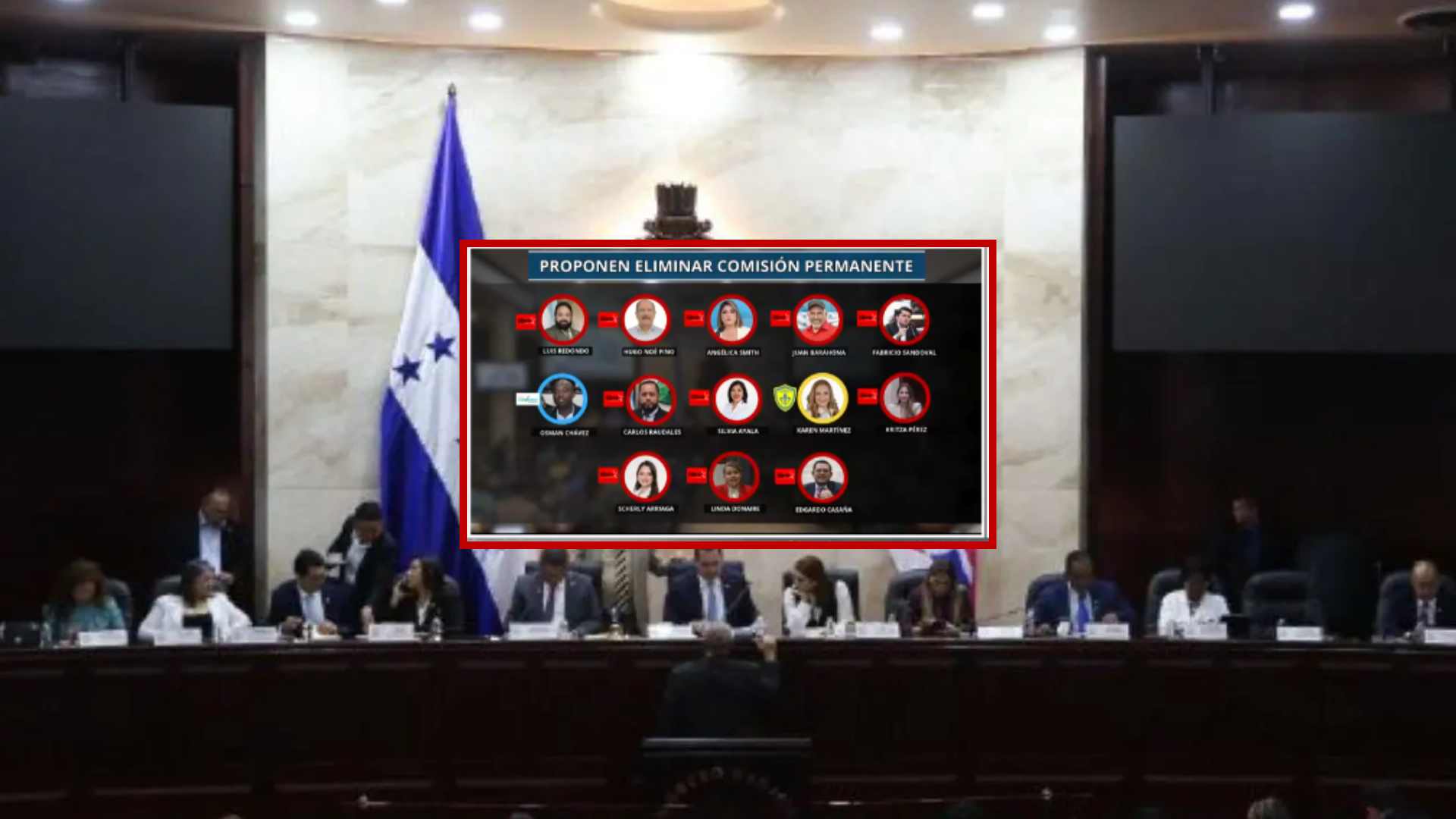 Juicio político a diputados y exdiputados: Estos son los 13 nombres bajo escrutinio en Honduras
