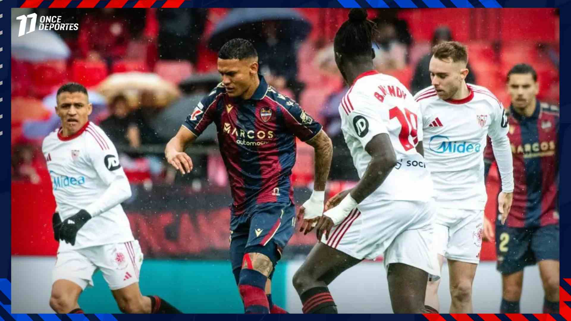 Kervin Arriaga Levante Sevilla Asistencia LaLiga descenso jornada España hoy partido