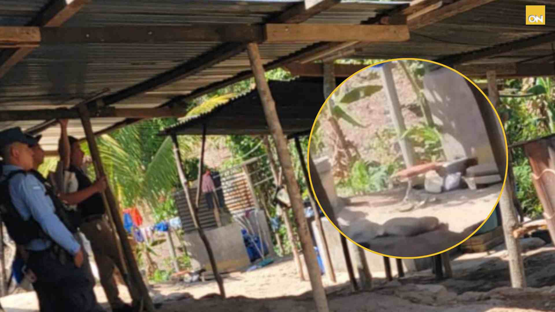 Menor sepultado Copán Ruinas