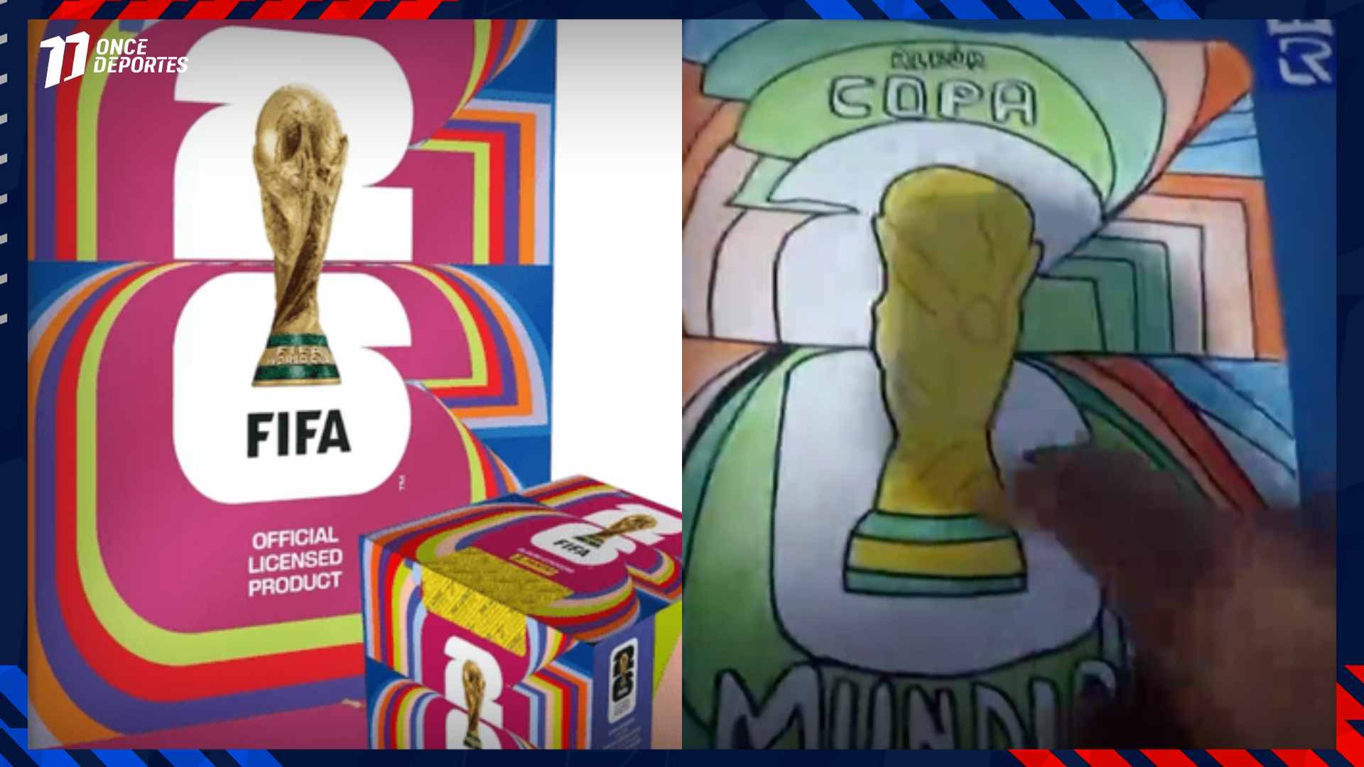 Mundial 2026 niño álbum panini vistas jugadores selecciones united uefa creatividad amor futbol