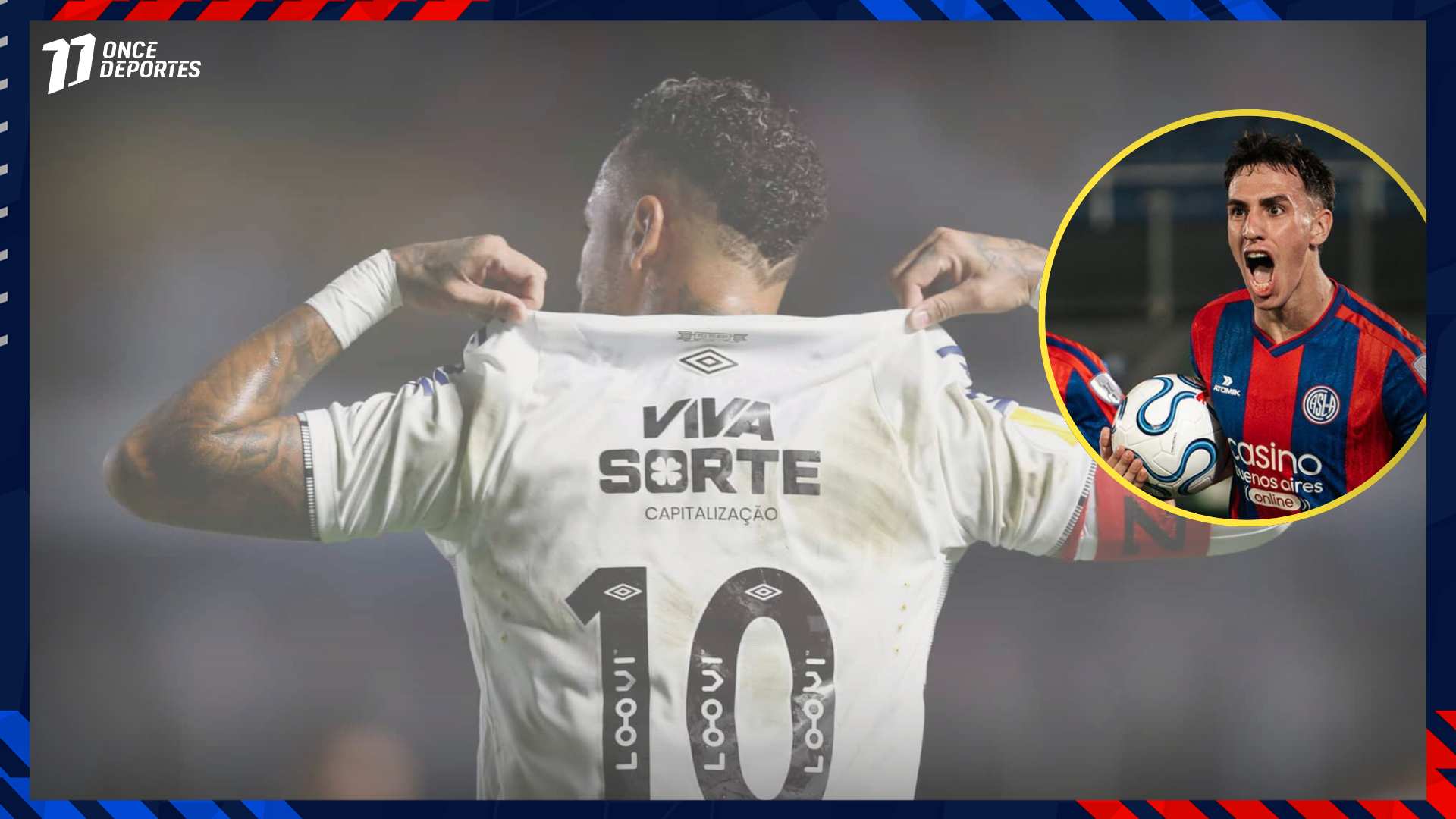 Neymar Jr. Brasil Santos Rodrigo Auzmendi copa libertadores Sudamérica alianza San Lorenzo Motagua