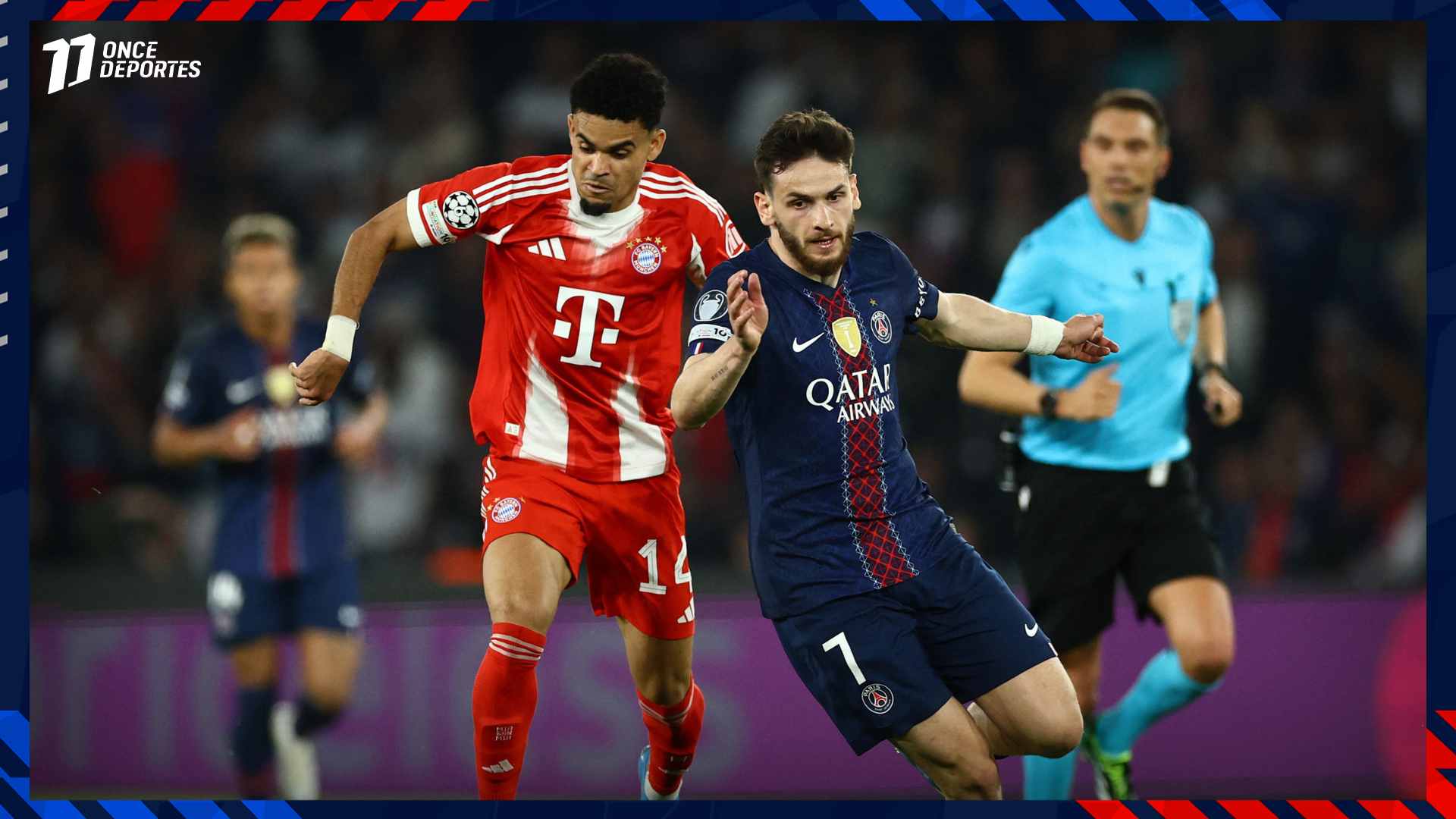 PSG Bayern en vivo semifinal Champions League Dembele Futbol Libre Tarjeta Roja Honduras Canal Ver