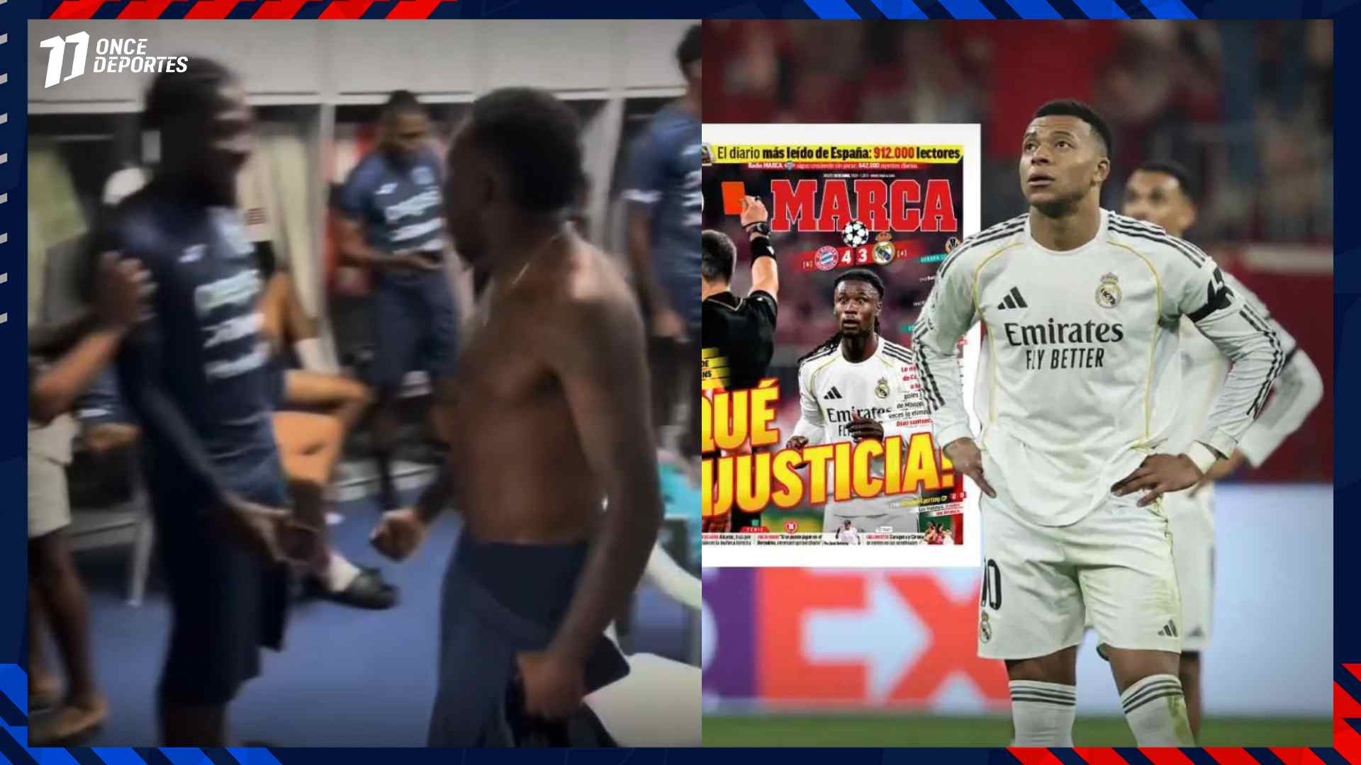 Real Madrid eliminación Bayern Múnich Champions League Motagua jugadores