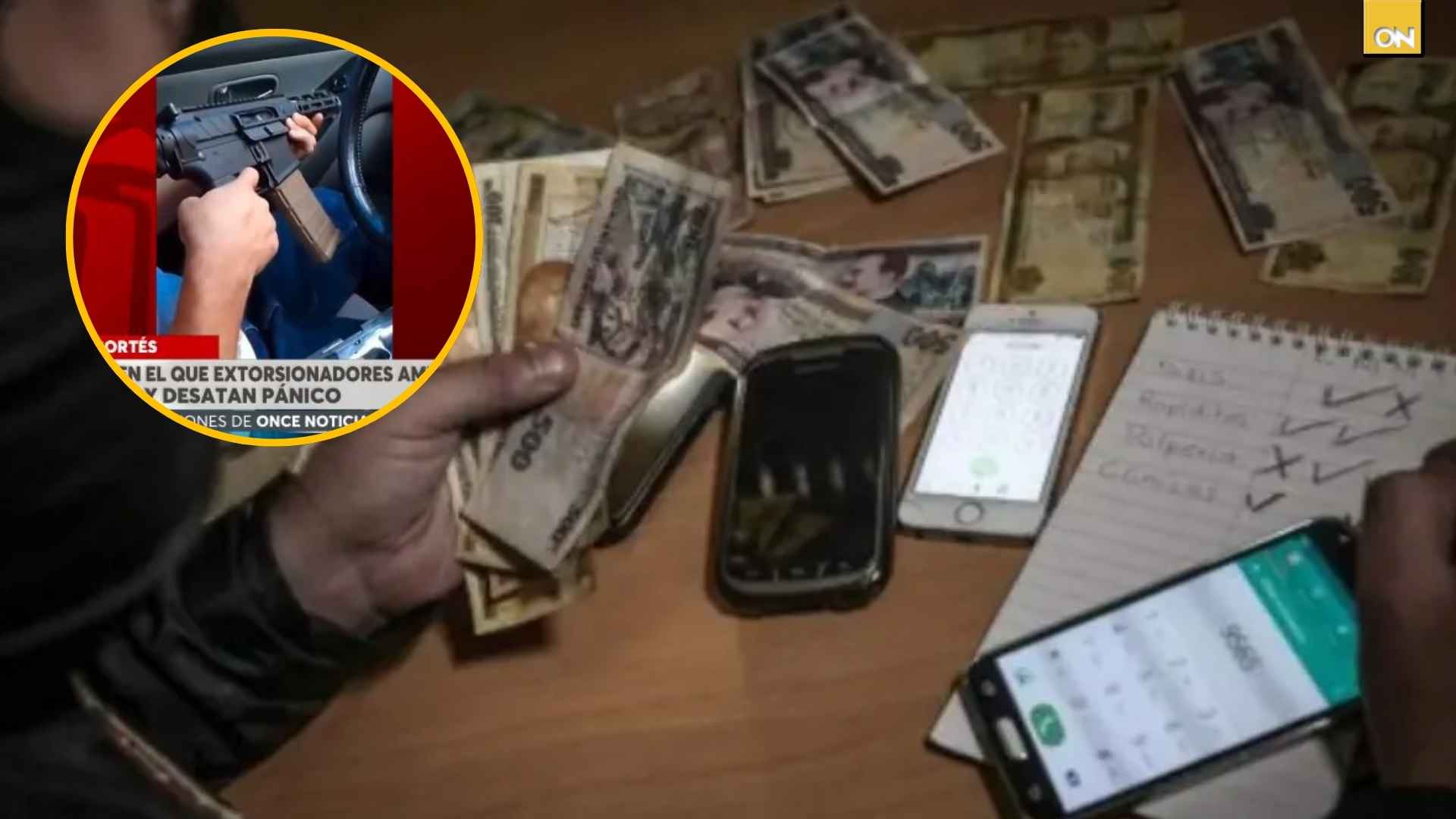 Se viraliza video en el que extorsionadores amenazan a transportistas y desatar el pánico
