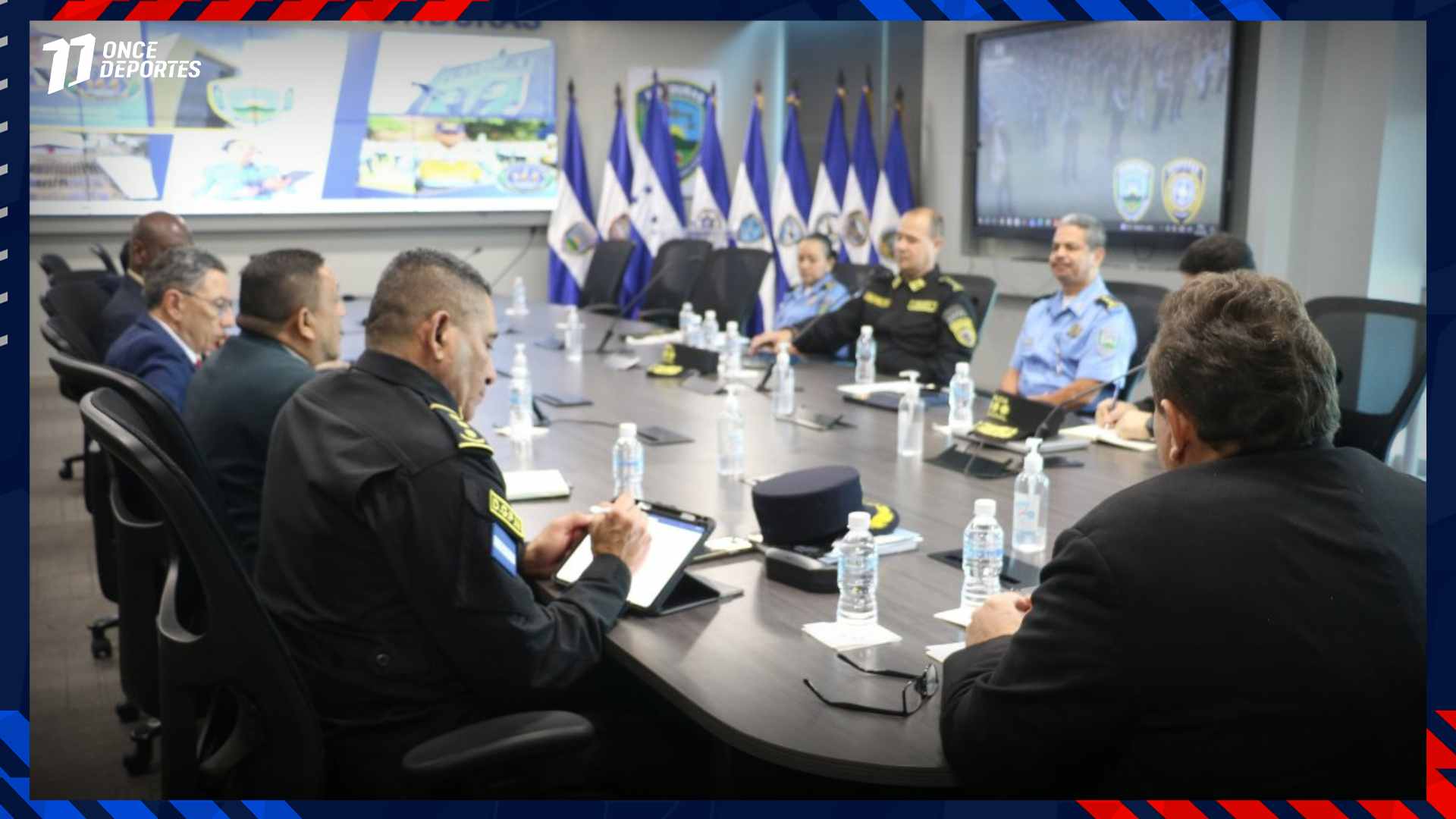 Seguridad Estadios Honduras Liga Nacional reunión Condepor Policía Olimpia Motagua