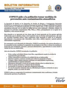 Contaminación aire Copeco