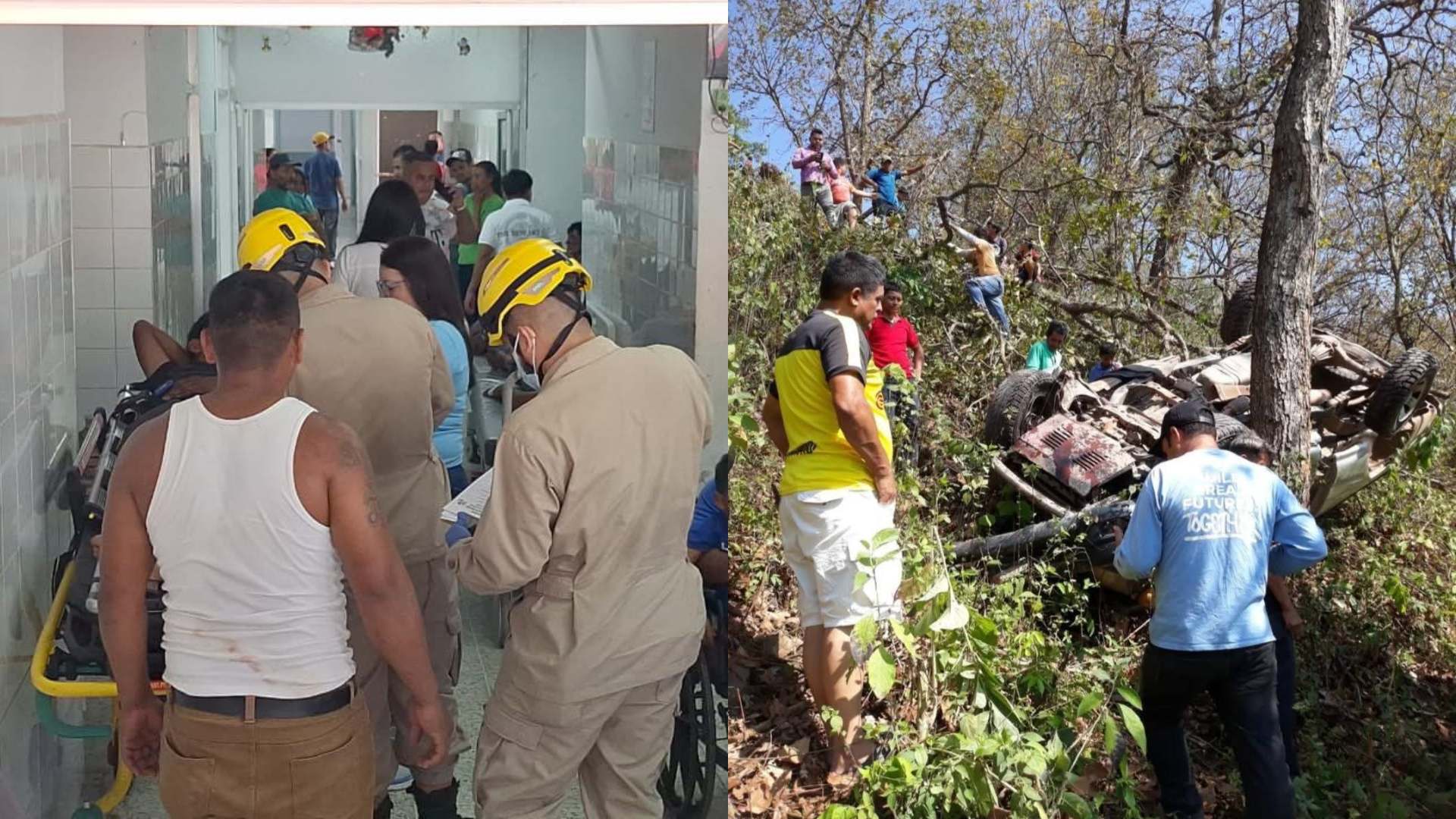 Un muerto y heridos: Aparatoso accidente en Arada, Santa Bárbara