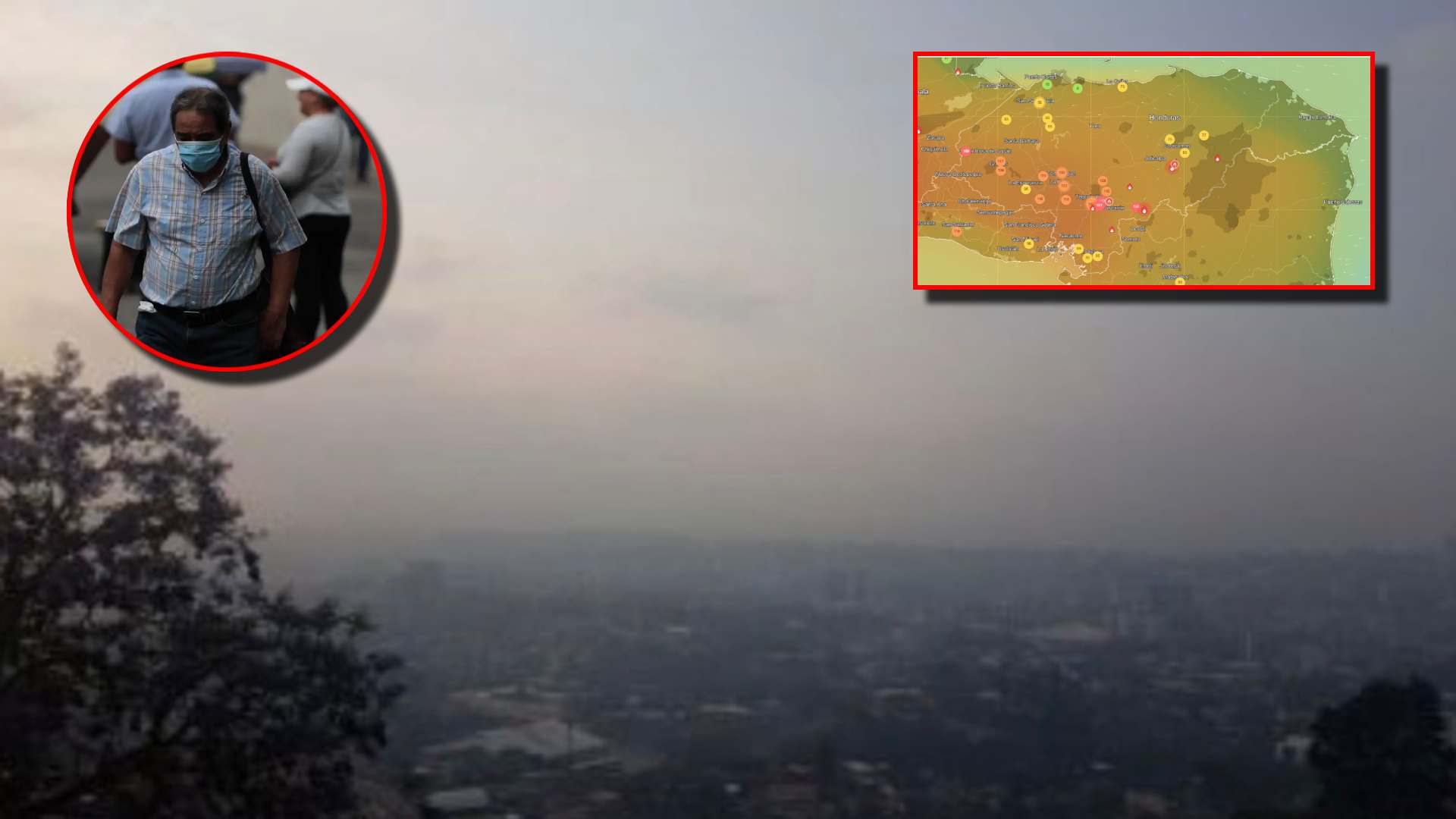 ¿Cuál la calidad del aire en medio de ola de calor en Honduras?