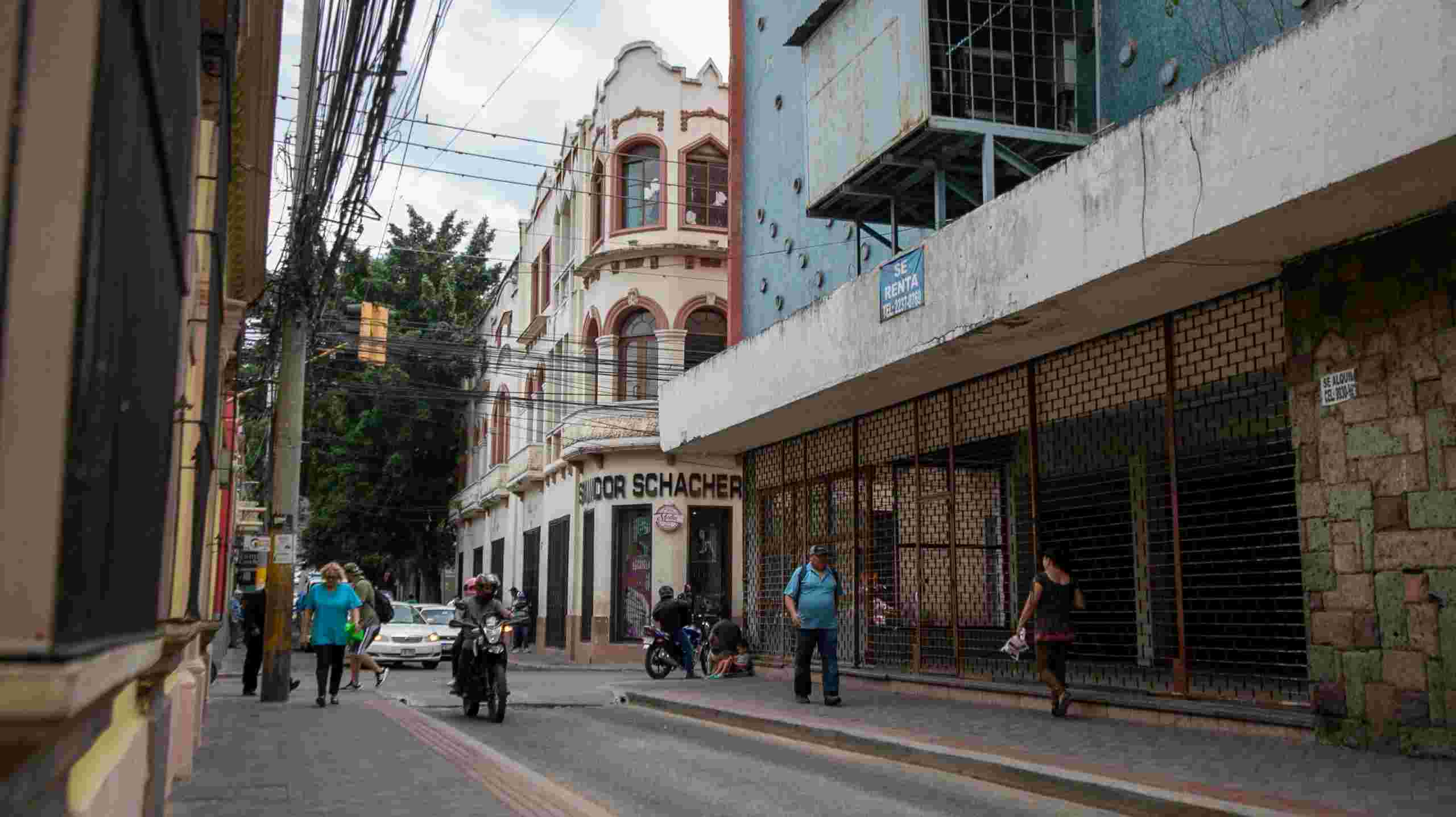 calles cerradas en Tegucigalpa