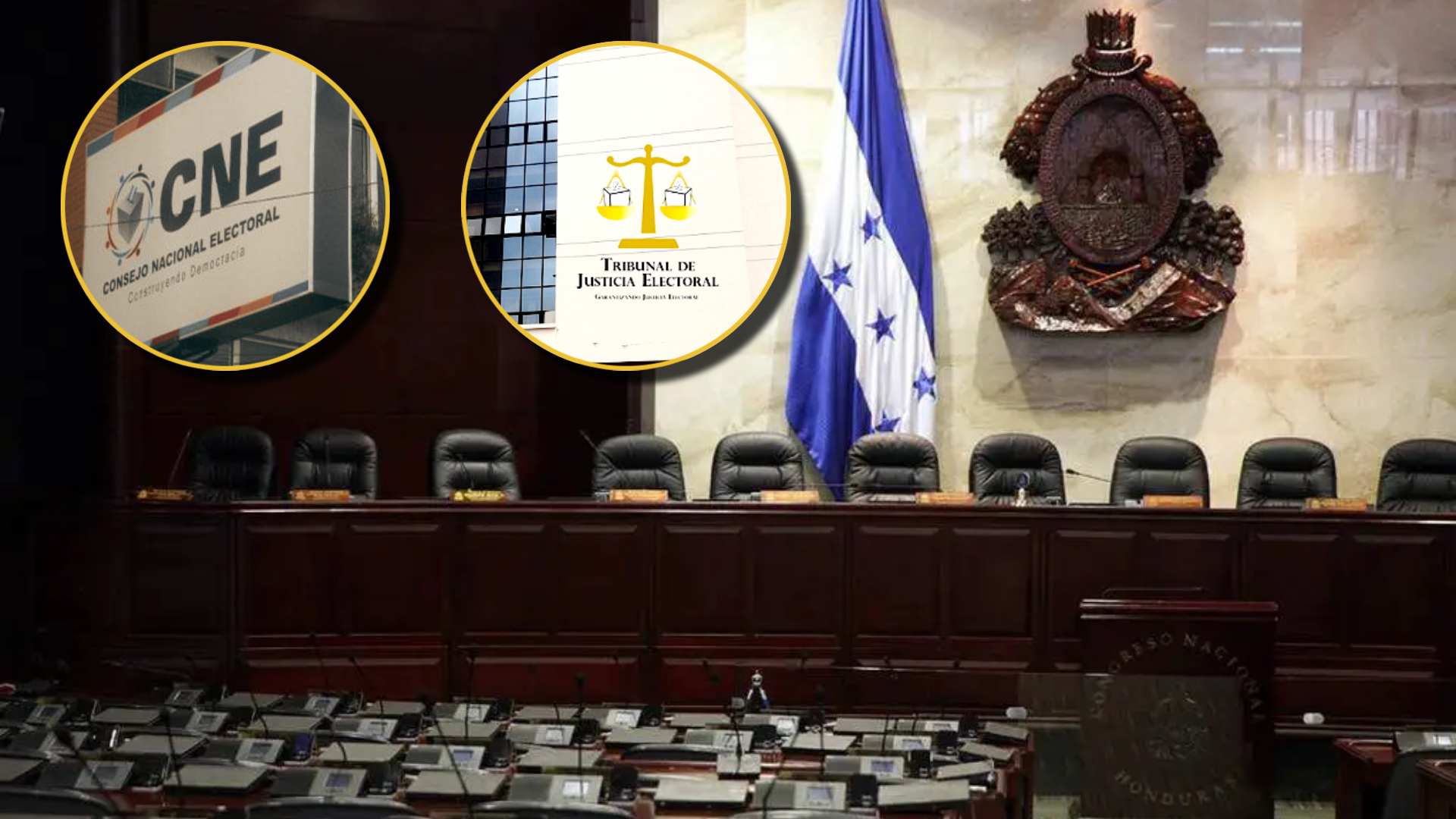 Integrantes comisión del CN para elegir nuevos funcionarios