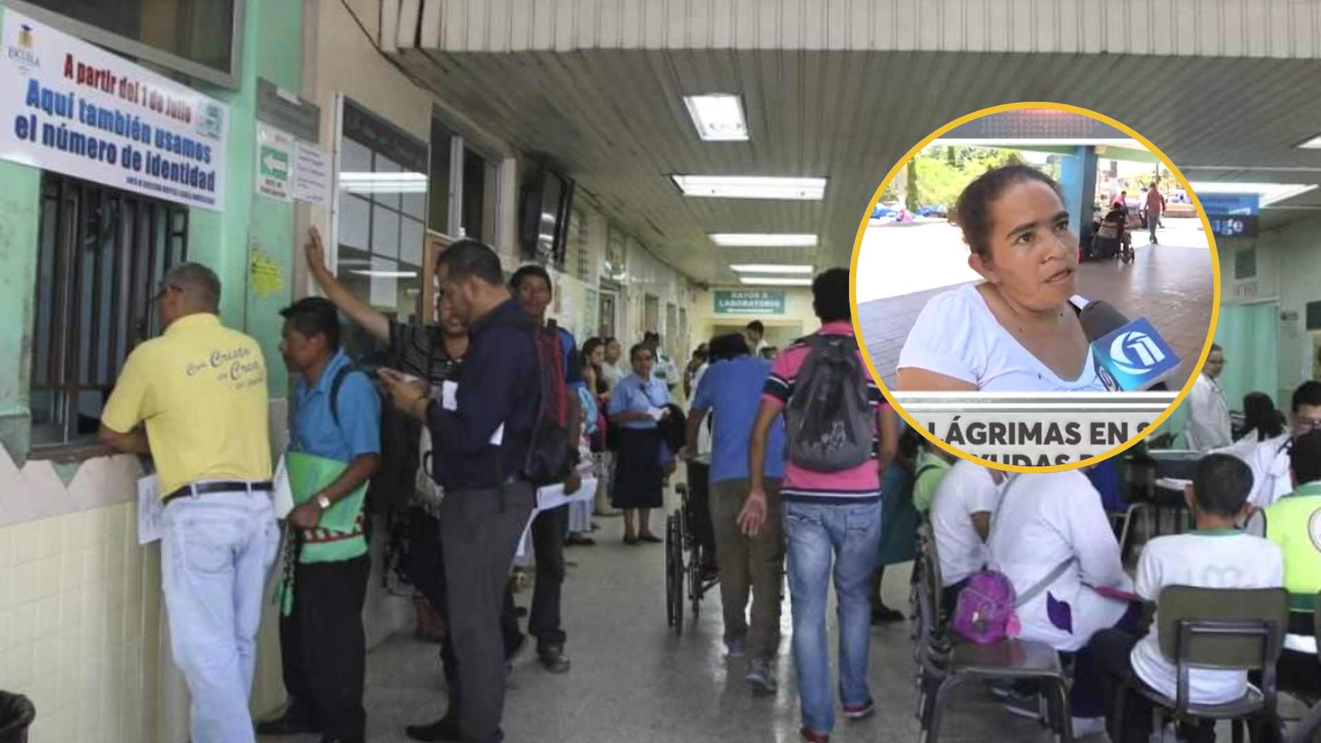 Pacientes entre lágrimas piden ayuda ante crisis en el sistema de salud en Honduras