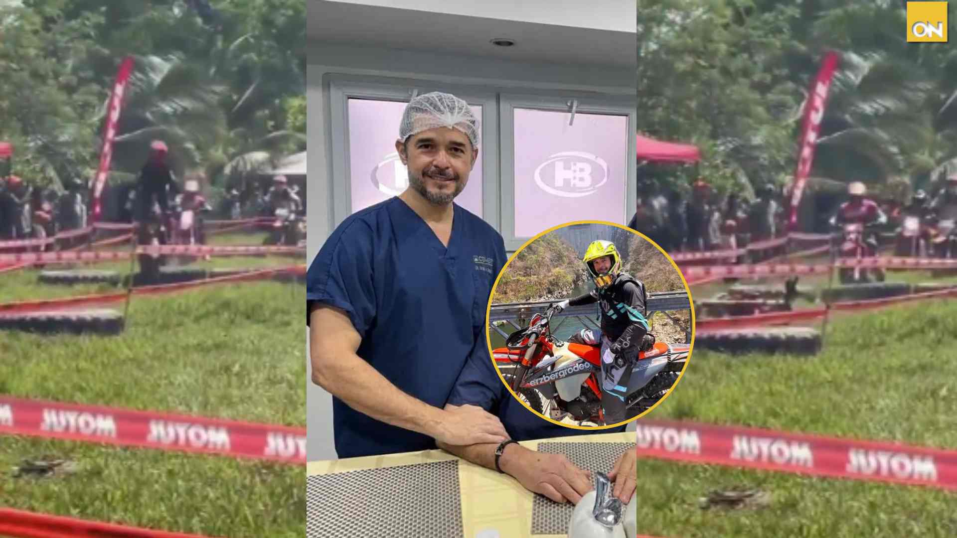 ginecólogo Sergio Bendaña accidente