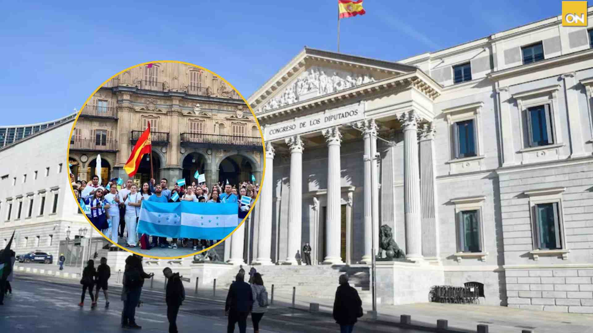 migrantes hondureños en España