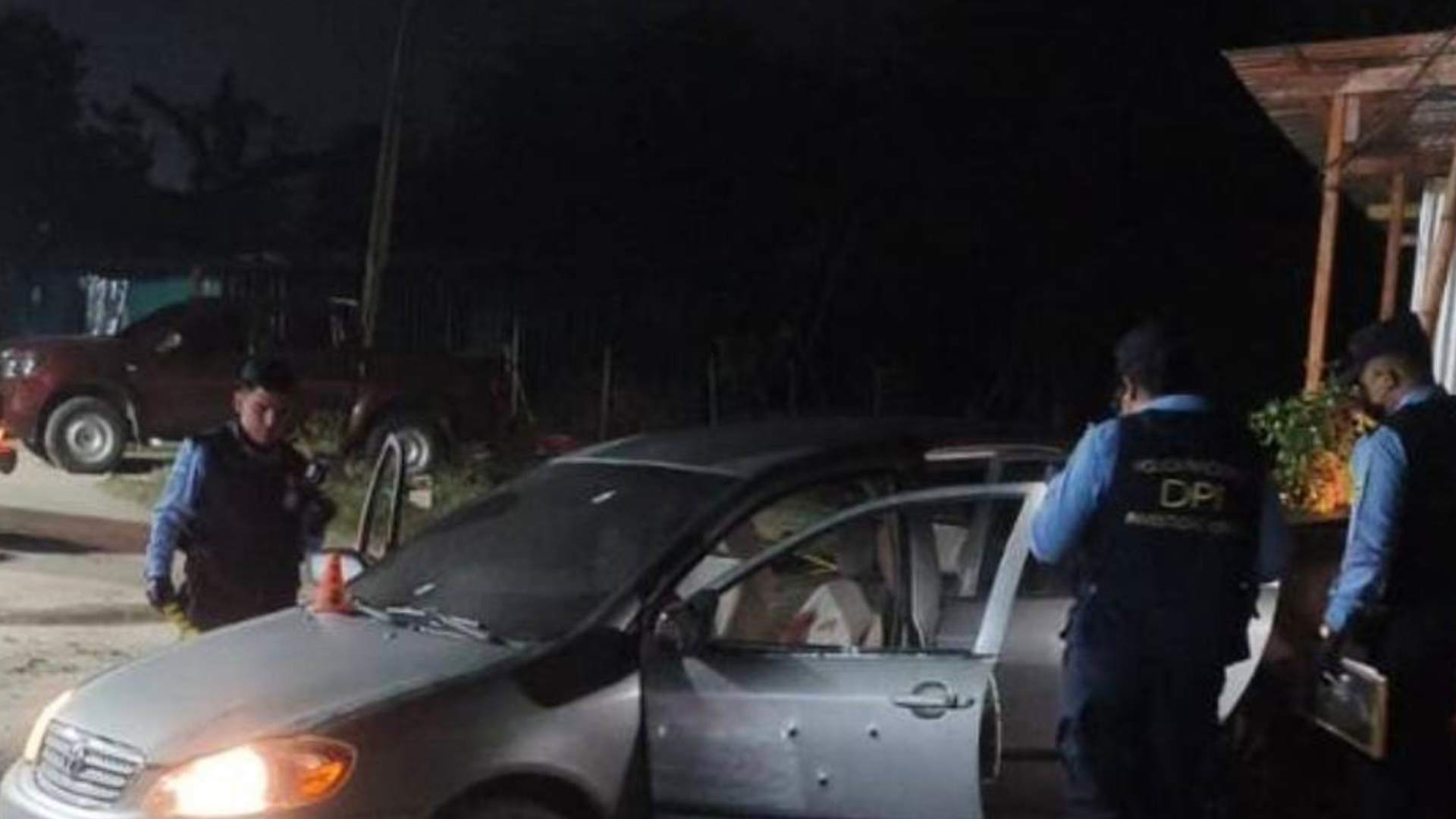 Hombre muerto le dejan rótulo en Cerrito Lindo de SPS