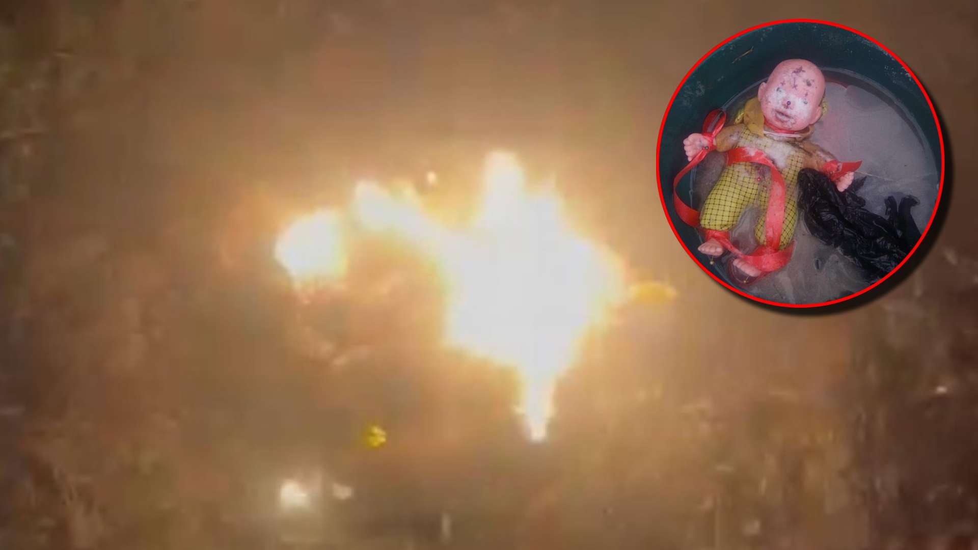 Hallan extraño muñeco en Dulce Nombre de Copán
