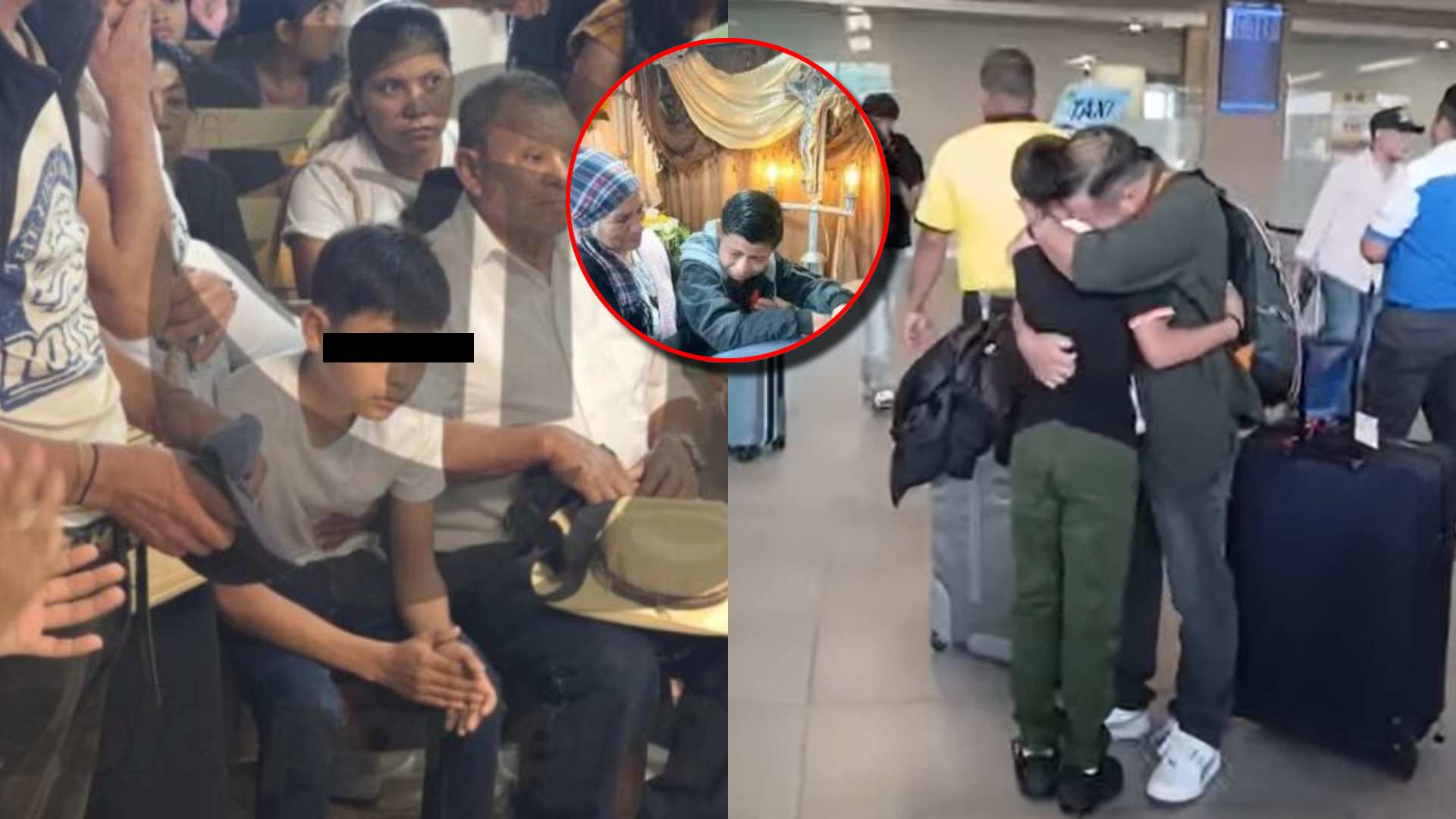 Reencuentro de Kenneth y su padre, tras accidente en Potrerillos