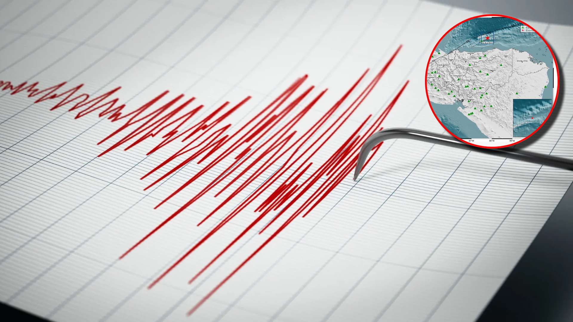 Sismo de magnitud 4,1 sacude el caribe de Honduras