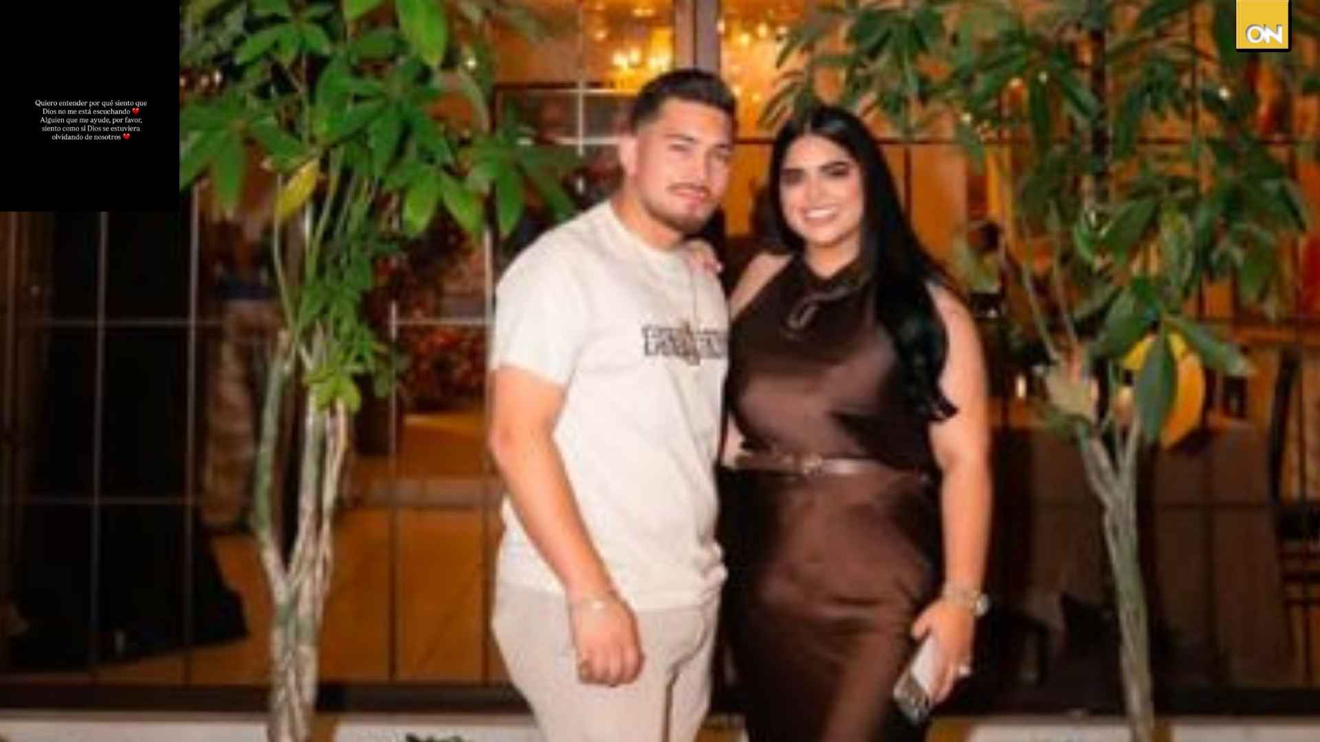 ‘Siento que Dios no me escucha’ el desgarrador adiós de Christa Martínez al tiktoker Hernán Martínez