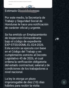 ¿Busca empleo? Así intentan engañar a hondureños con falsas vacantes laborales por WhatsApp
