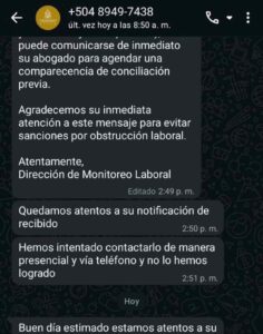 ¿Busca empleo? Así intentan engañar a hondureños con falsas vacantes laborales por WhatsApp