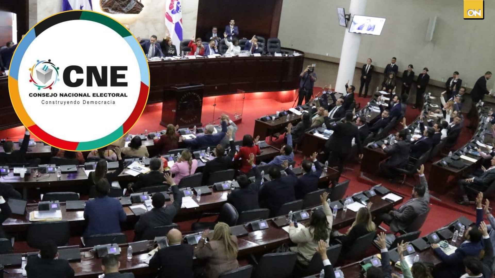 CN aprueba decreto de la Ley Transitoria para integrar pleno del CNE en medio de protesta de Libre
