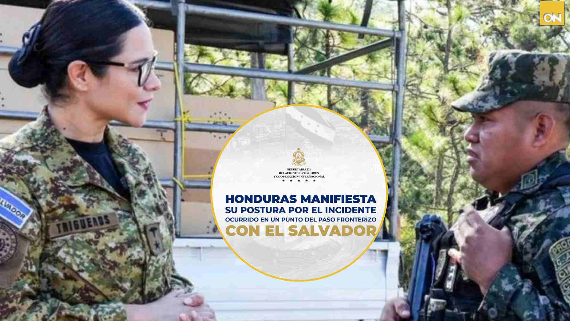 Cancillería Honduras frontera El Salvador