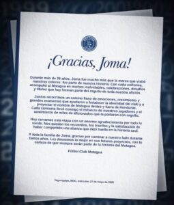 Motagua Nueva Marca Deportiva