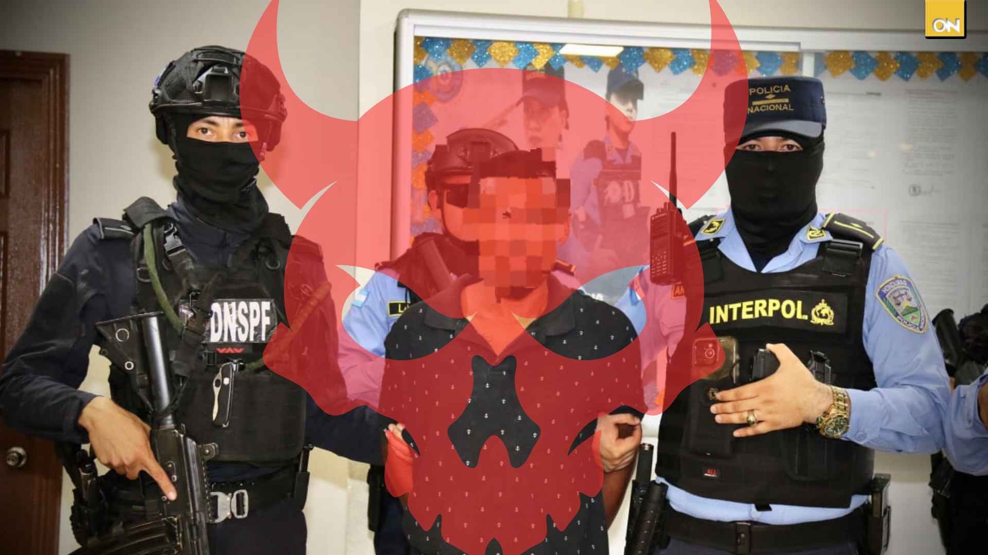 Capturan a “Supremo Corta Cabezas”, tercer miembro del “Cártel del Diablo” presentado por la Policía Nacional de Honduras
