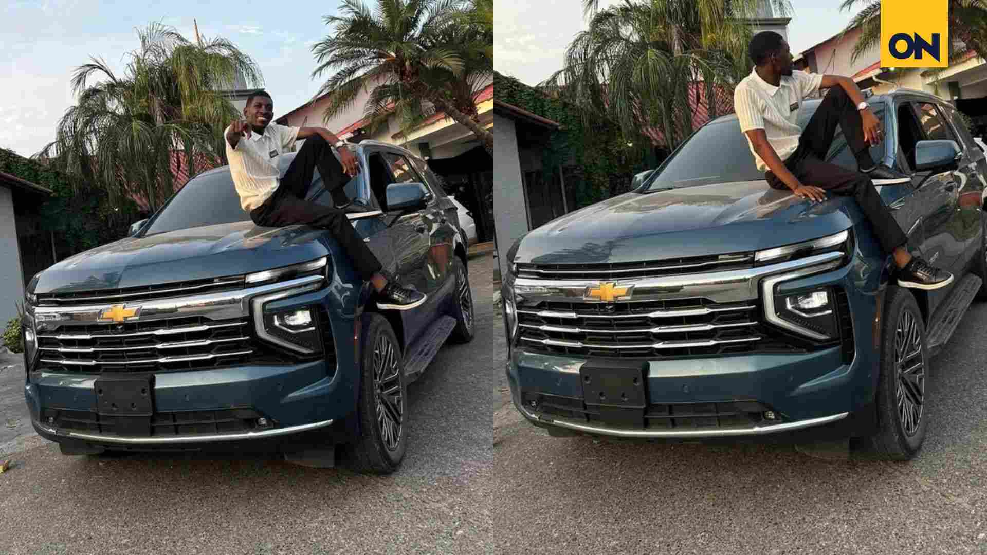 “Todo de pedir en TikTok”: Dembélé hondureño presume lujoso carro