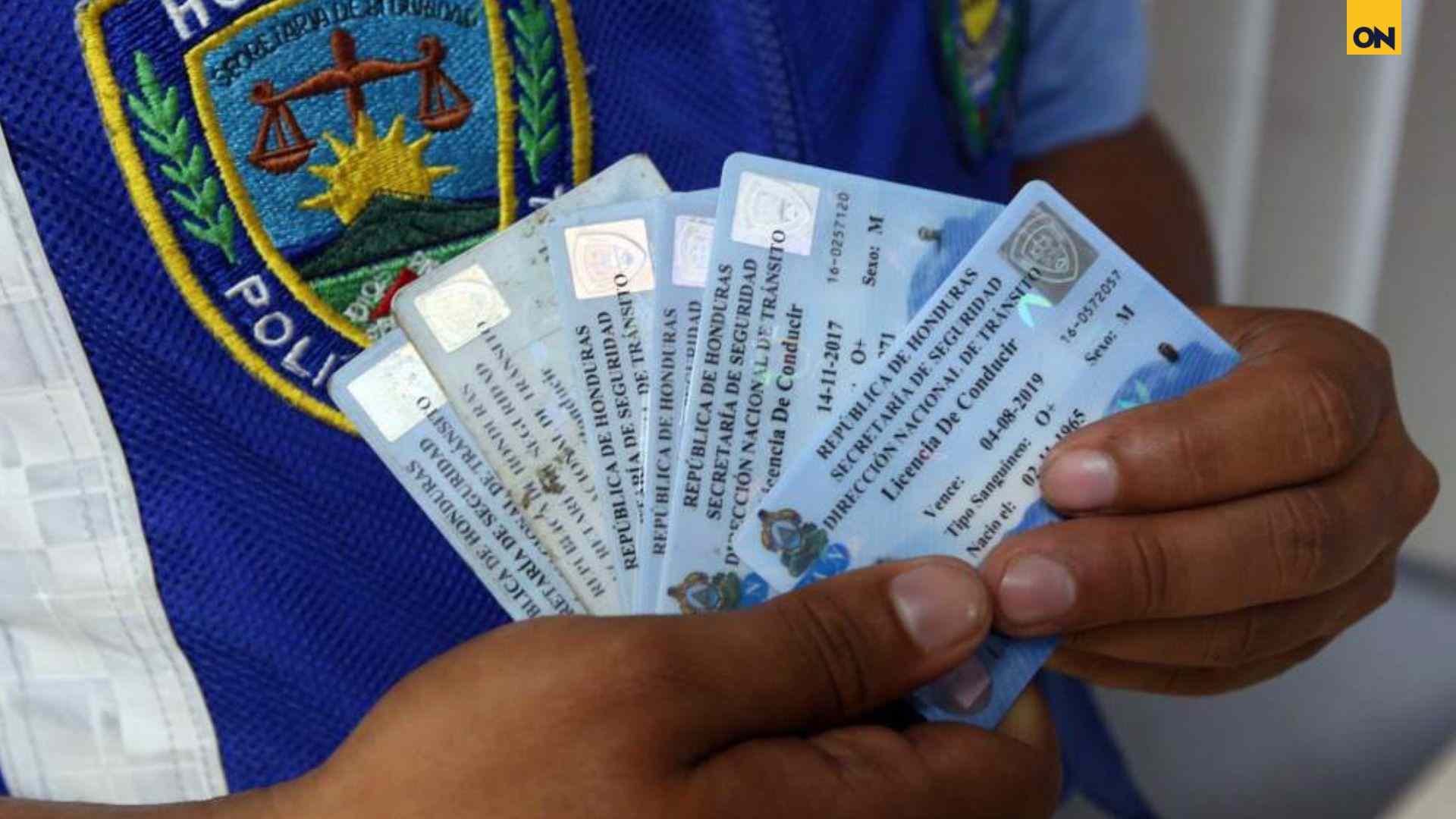 ¿Hasta cuándo entregarán licencias de conducir en físico en Honduras?