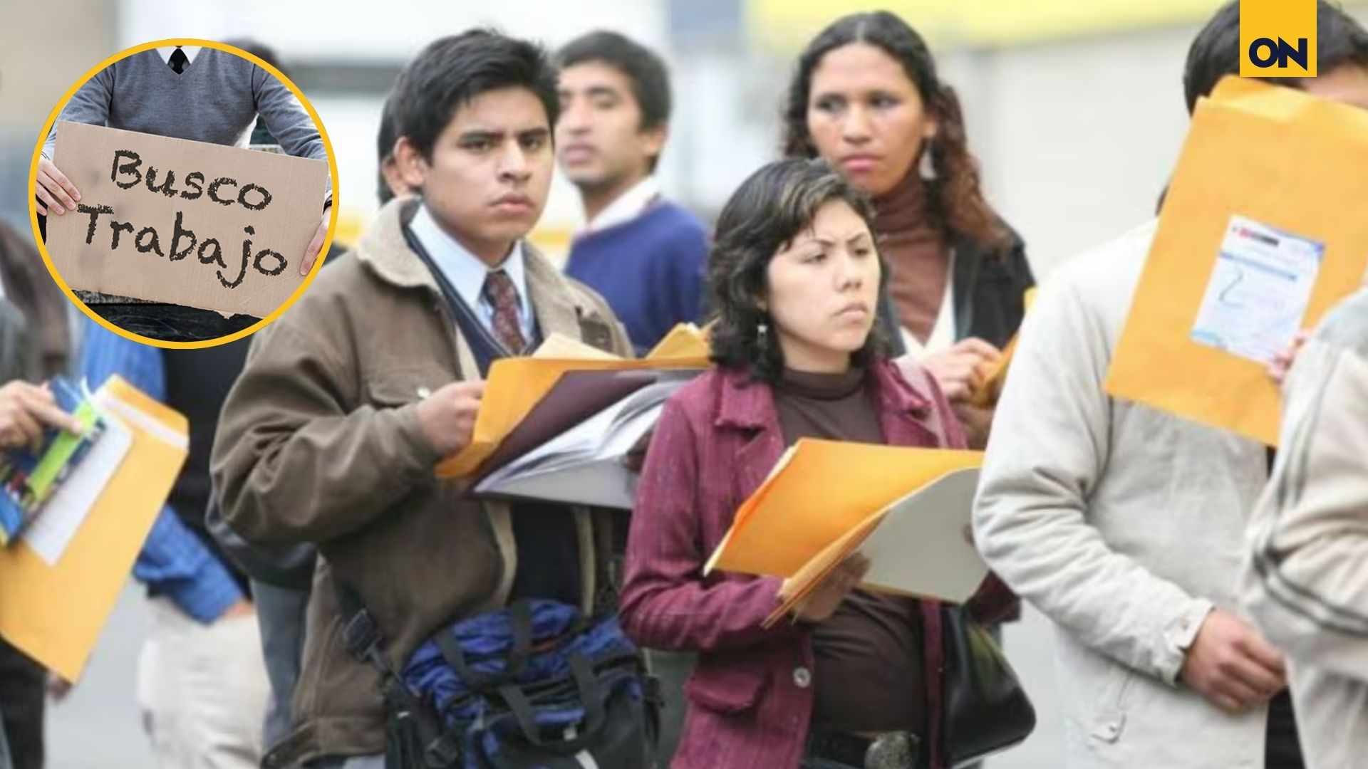 jóvenes hondureños en busca de empleo