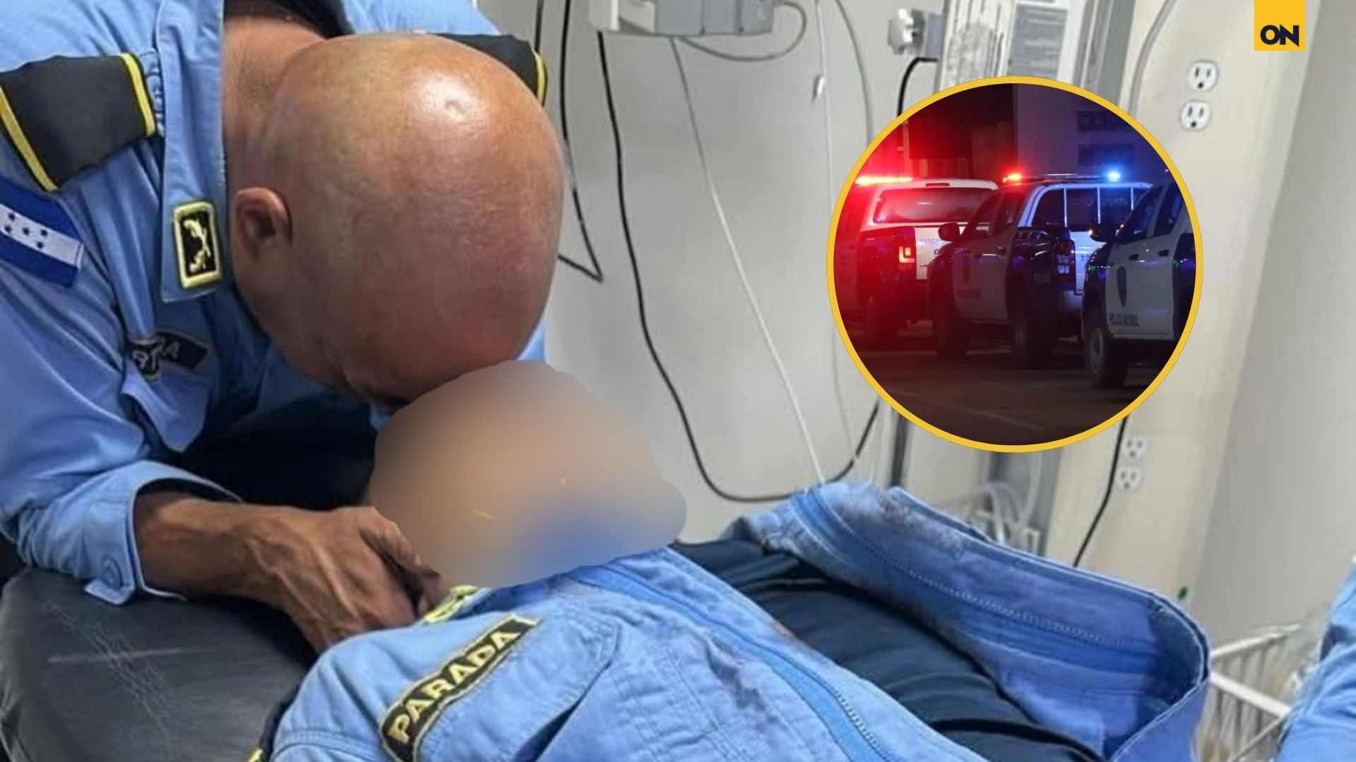 Policía muere en emboscada en Chamelecón y otra agente resulta herida
