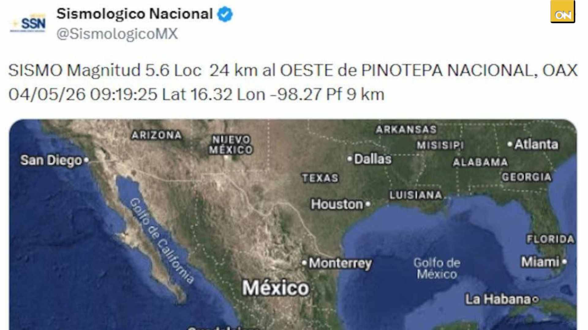 (VIDEO) Así se vivió el sismo de 5.6 que activó la alerta sísmica en la ciudad de México este 4 de mayo