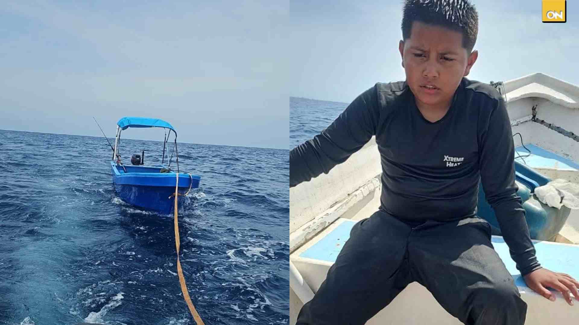 Desafió el Caribe por amor a su hijo: pescador nadó hasta Utila para pedir ayuda