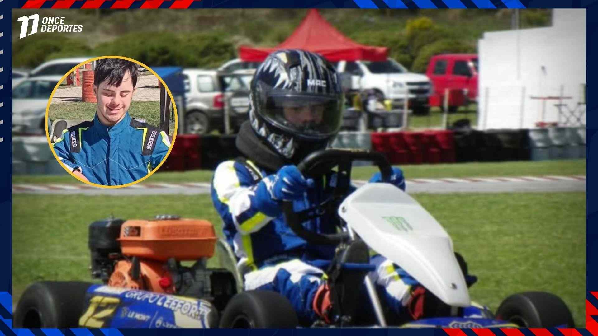 ¿Quién es Lucas Tomasi? El piloto con síndrome de Down que hizo historia en el karting